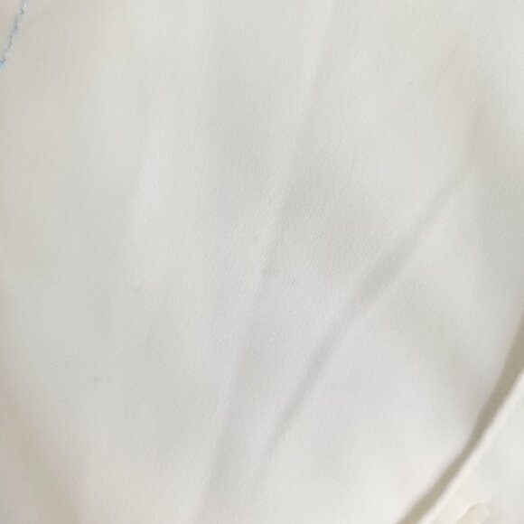 Cafe Luna Shirt Men's 2XL Short Sleeve Button Front White Embroidered - Picture 13 of 14